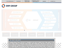 Tablet Screenshot of enpigroup.com